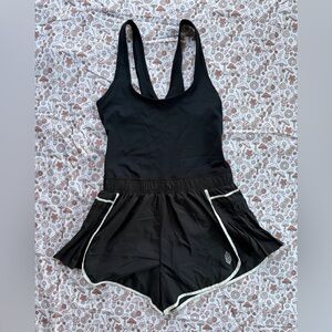 FP Movement by Free People Black Activewear Jumpsuit